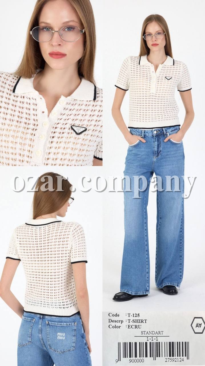 Женская Трикотажная Кофточка A.M.N.