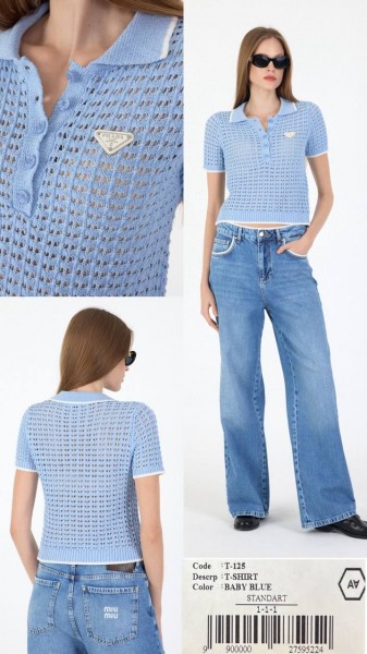 Женская Трикотажная Кофточка A.M.N.