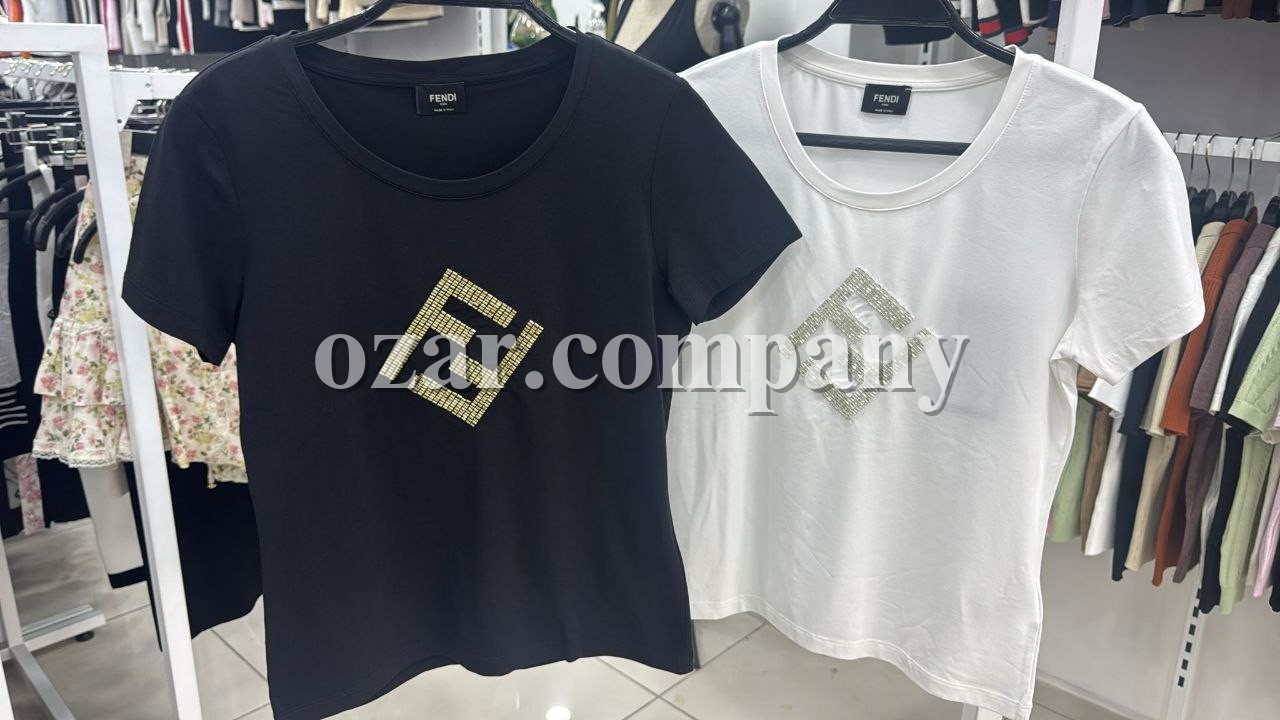 Женская Футболка Fendi
