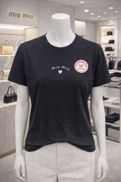 Женская Футболка Miu Miu