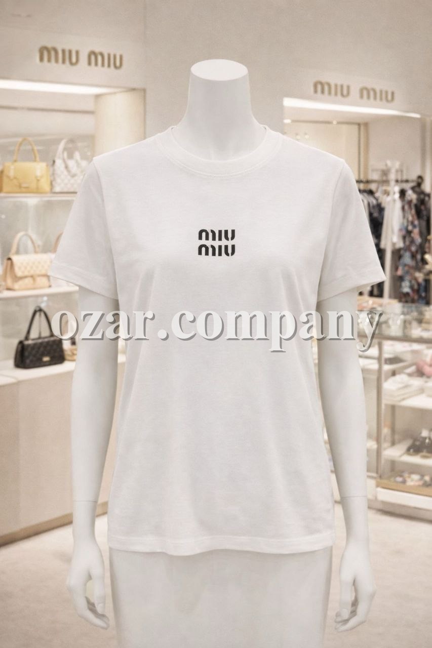 Женская Футболка Miu Miu