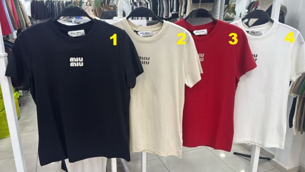 Женская Футболка Miu Miu