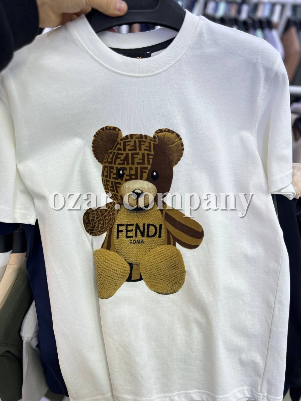 Мужская Футболка Fendi