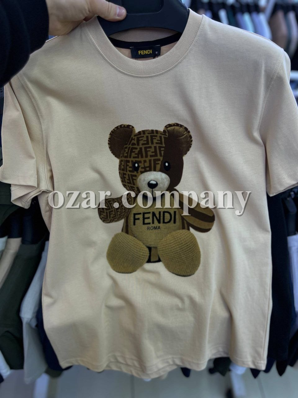 Мужская Футболка Fendi