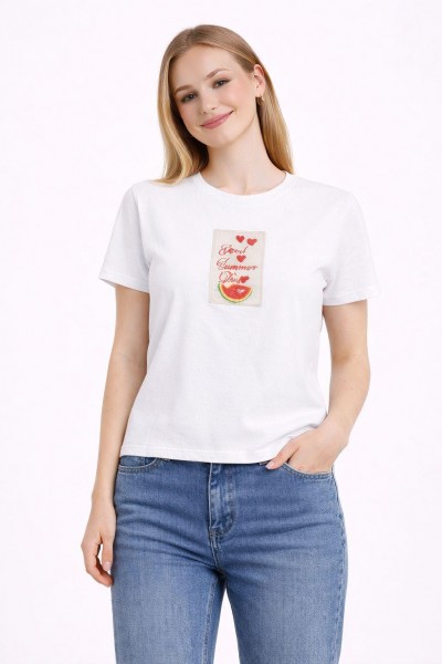 Женская Футболка Lov Joi