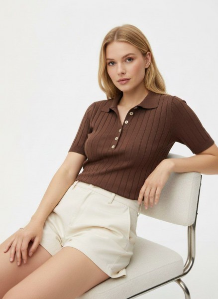 Женская Трикотажная Футболка Aria