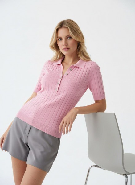 Женская Трикотажная Футболка Aria