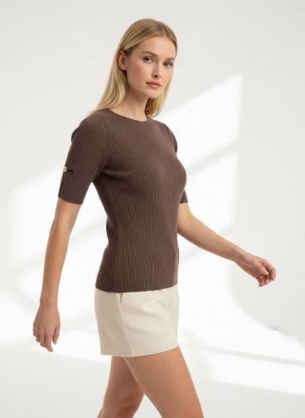 Женская Трикотажная Футболка Aria