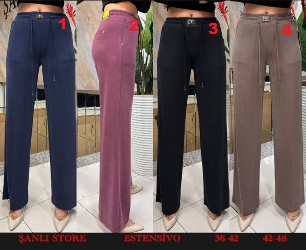 Женские Брюки Estensivo (Большие размеры)   