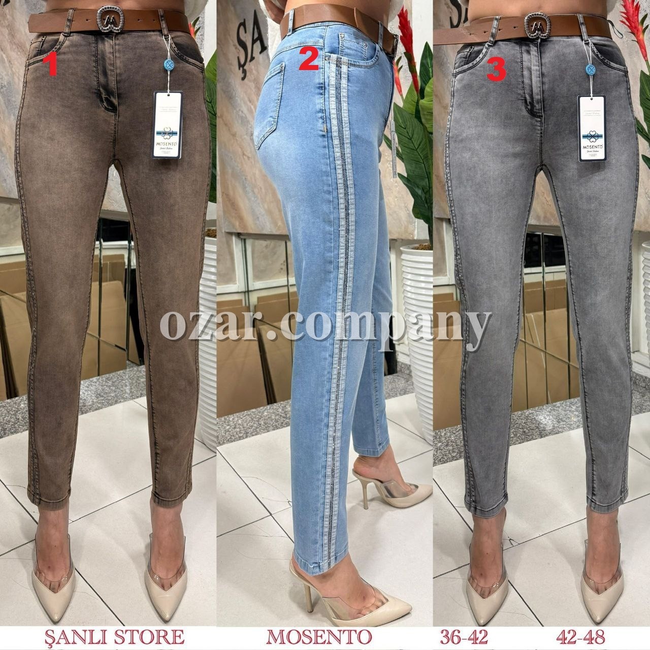Женские Джинсы Mosento (Большие размеры)