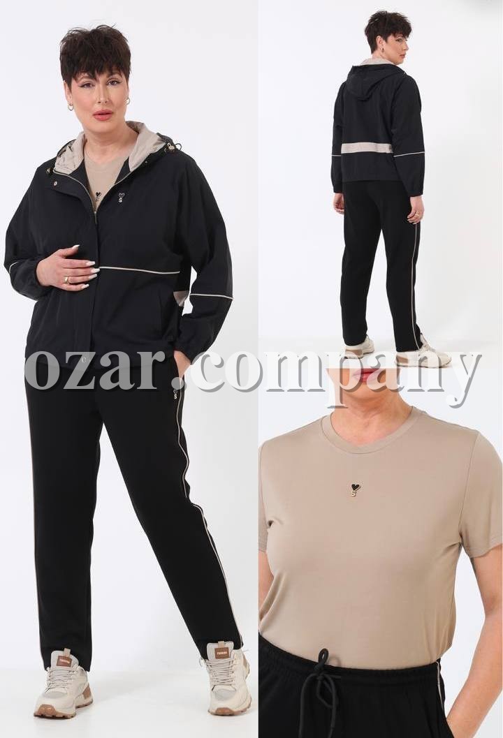 Женский Костюм Тройка Cute (Большие размеры)