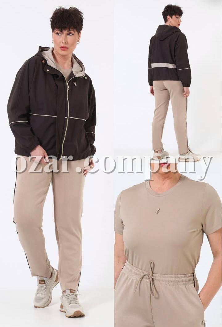 Женский Костюм Тройка Cute (Большие размеры)