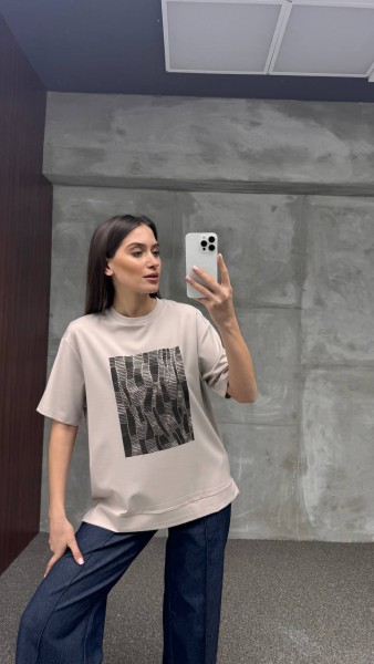 Женская Футболка Cute