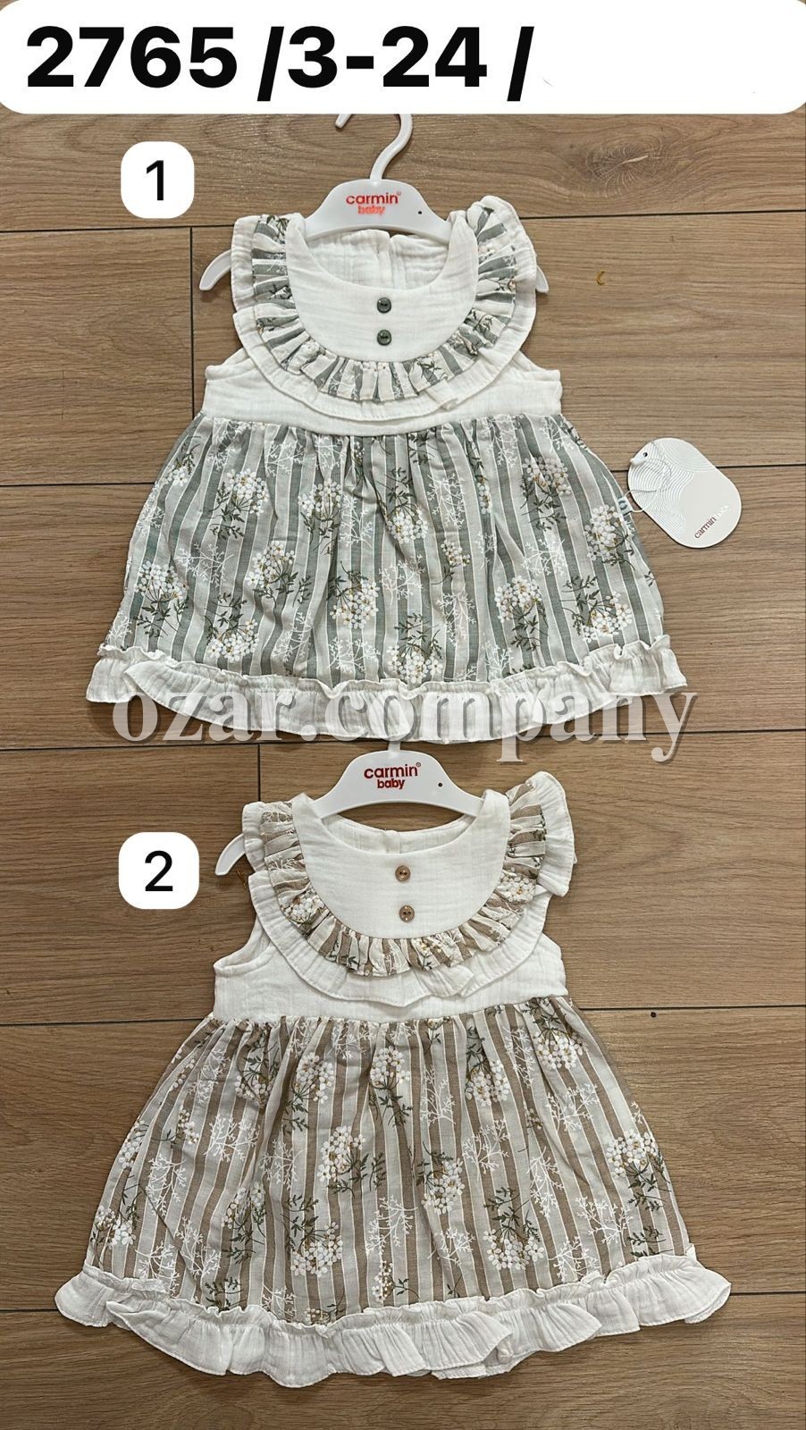 Платье Для Девочки Carmin Baby (3-6/6-9/9-12/12-18/18-24мес.)