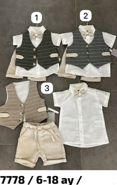 Костюм Тройка Для Мальчика Concept (6-9-12-18мес.)