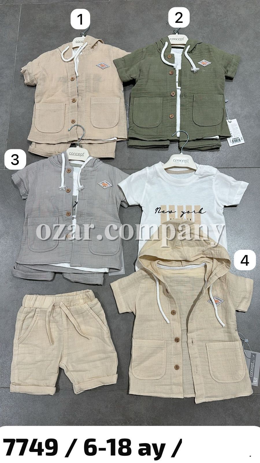 Костюм Тройка Для Мальчика Concept (6-9-12-18мес.)