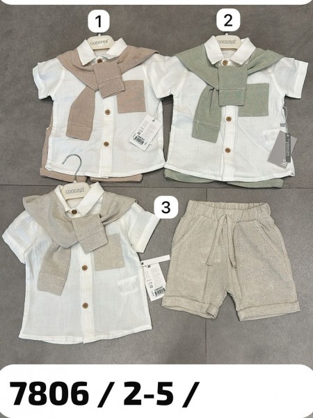 Костюм Тройка Для Мальчика Concept (2-3-4-5лет)