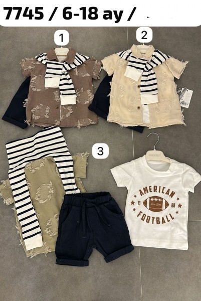 Костюм Тройка Для Мальчика Concept (6-9-12-18мес.)