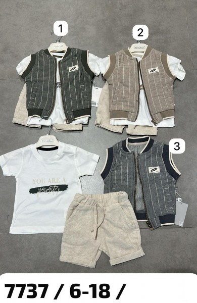 Костюм Тройка Для Мальчика Concept (6-9-12-18мес.)