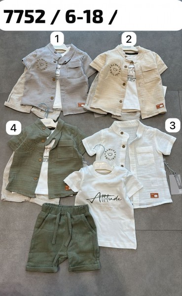 Костюм Тройка Для Мальчика Concept (6-9-12-18мес.)