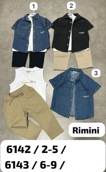 Костюм Тройка Для Мальчика Rimini (6-7-8-9лет) 