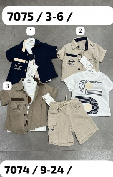 Костюм Тройка Для Мальчика Tuffo (9-12-18-24мес.)