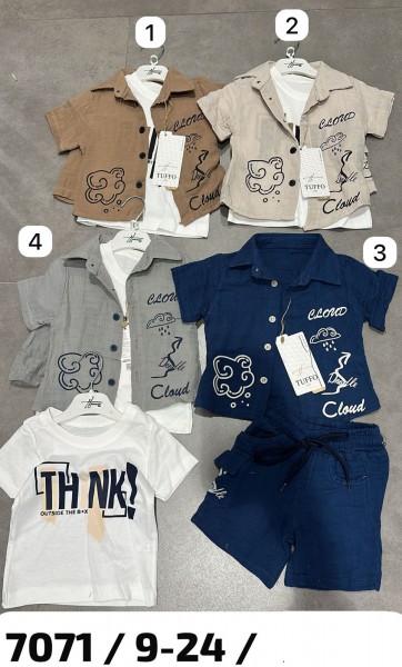 Костюм Тройка Для Мальчика Tuffo (9-12-18-24мес.)