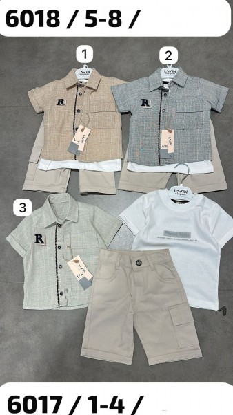 Костюм Тройка Для Мальчика Lavin (5-6-7-8лет) 