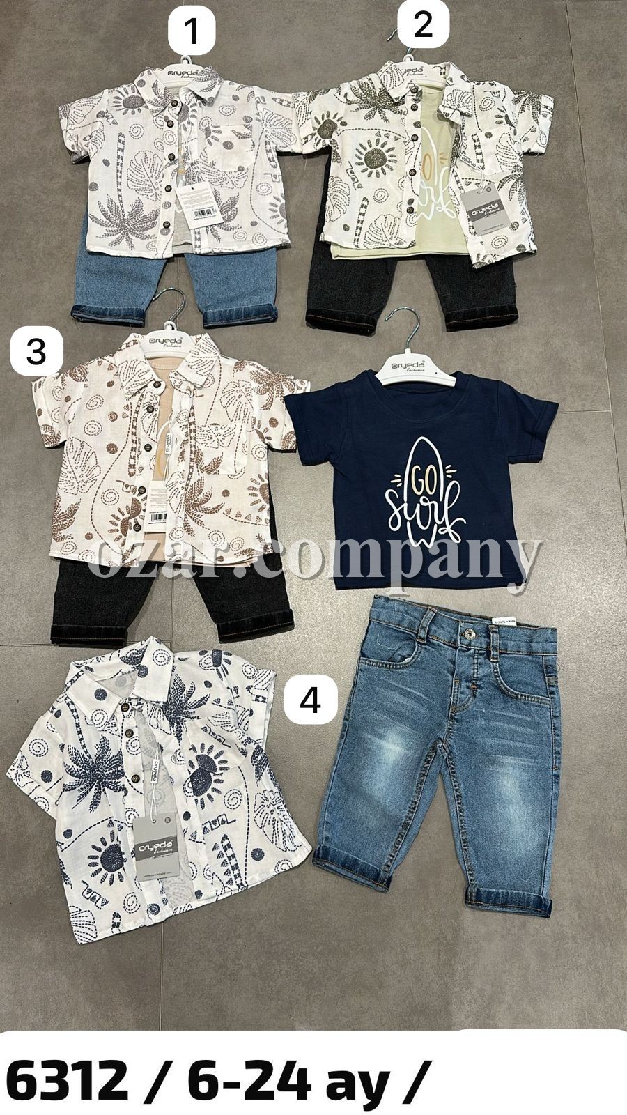 Костюм Тройка Для Мальчика Oryeda (9-12-18-24мес.)