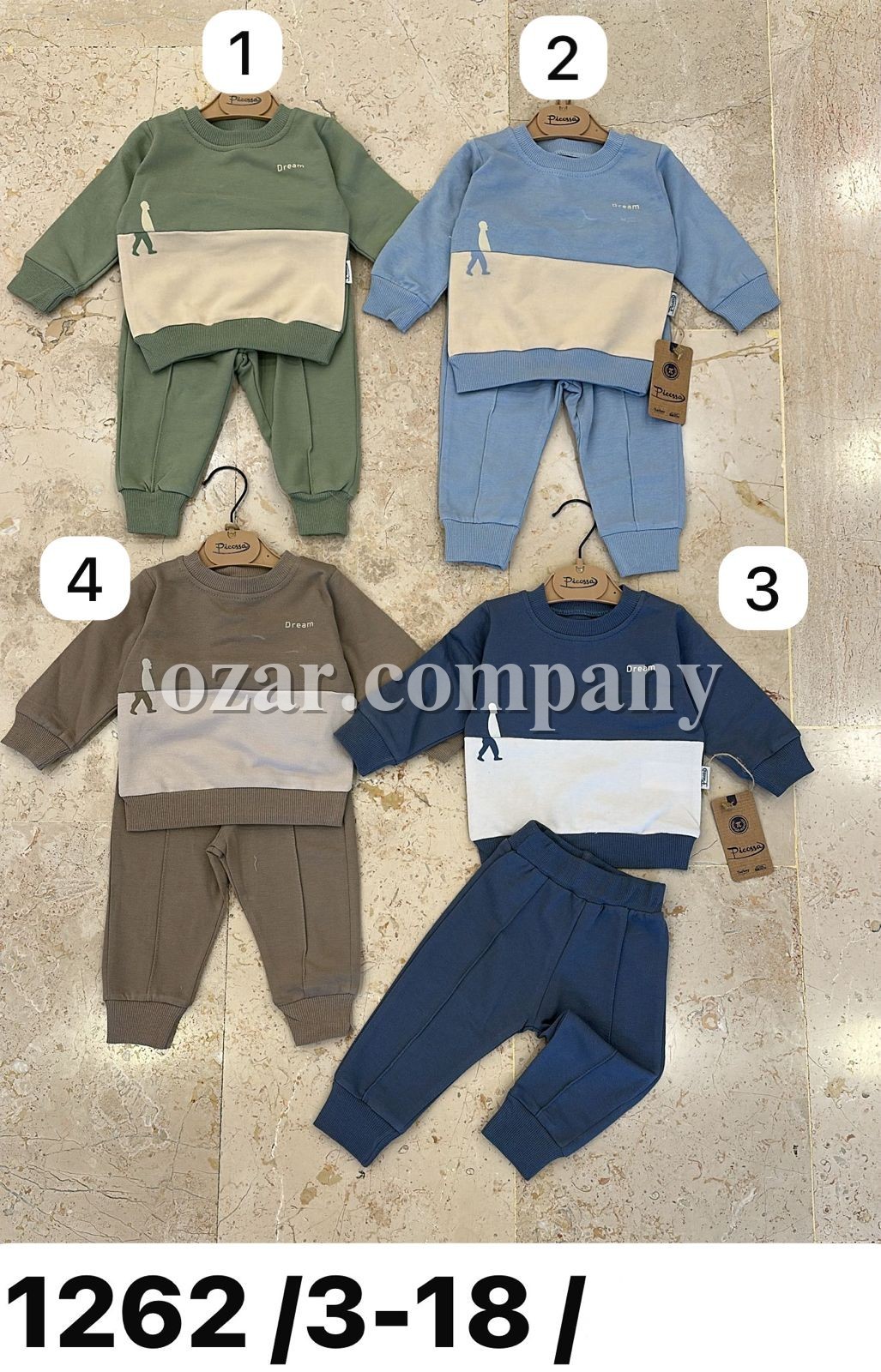 Костюм Для Мальчика Picossa (3-6/6-9/9-12/12-18мес.)