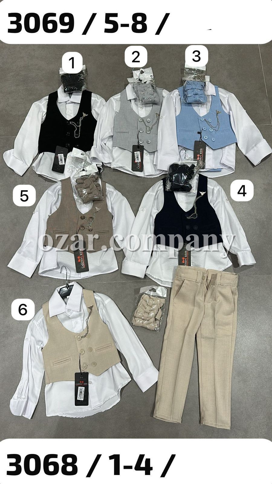 Костюм Тройка Для Мальчика Carinos Kids (1-2-3-4лет) 