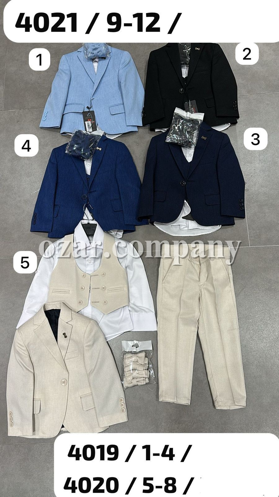 Костюм Тройка Для Мальчика Carinos Kids (1-2-3-4лет) 