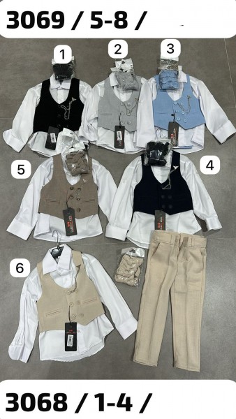 Костюм Тройка Для Мальчика Carinos Kids (5-6-7-8лет) 