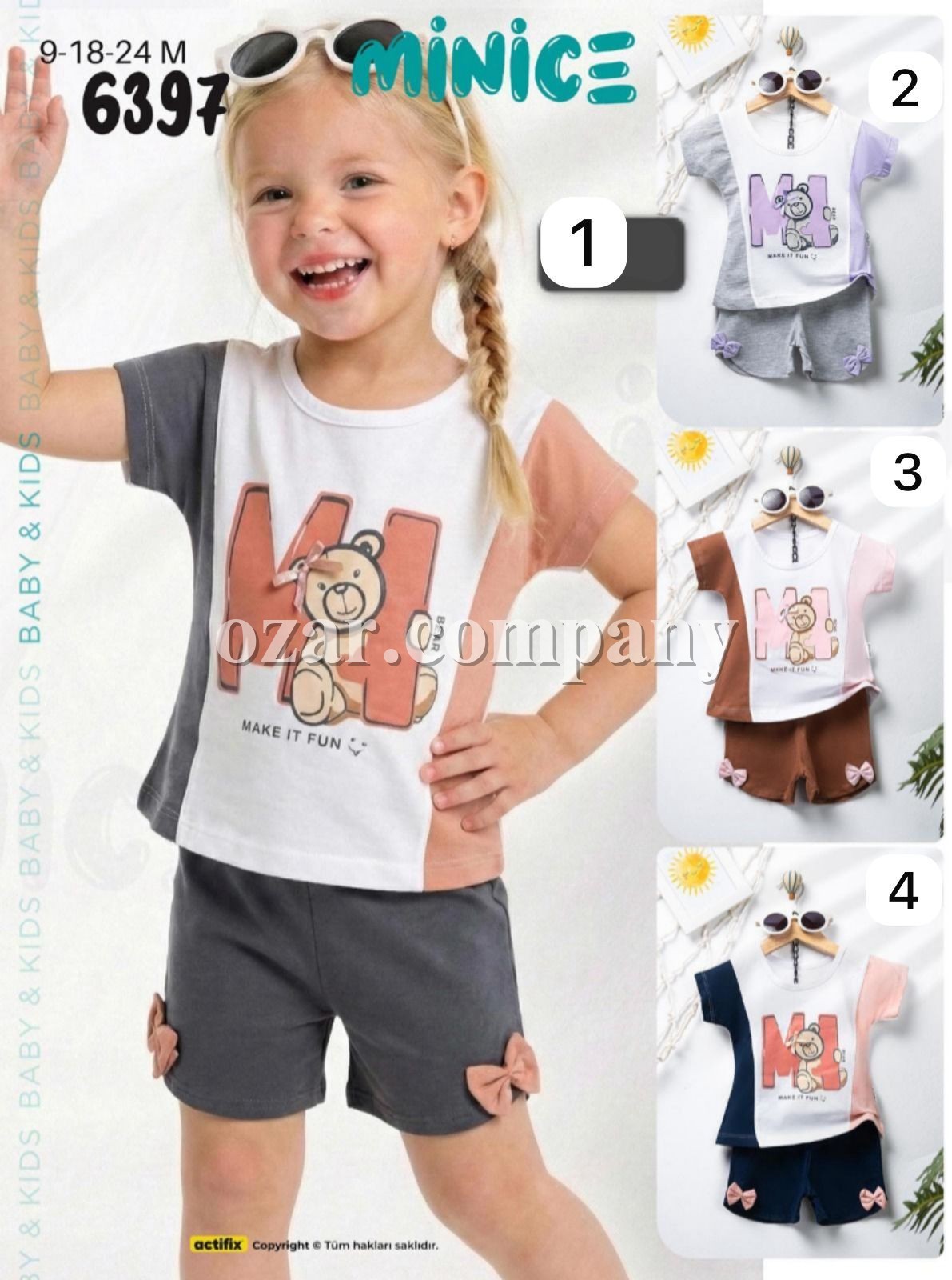 Костюм Для Девочки Minice (9-18-24мес.)