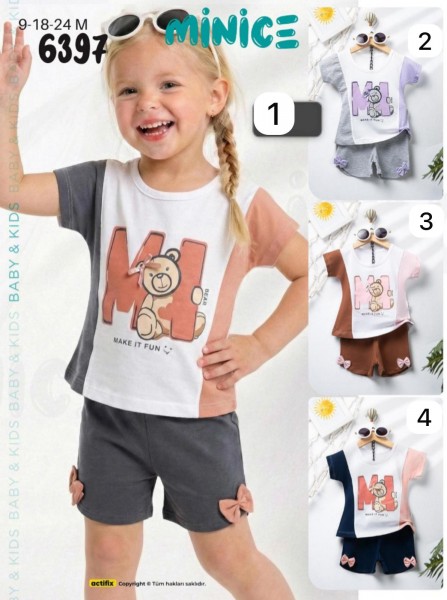 Костюм Для Девочки Minice (9-18-24мес.)