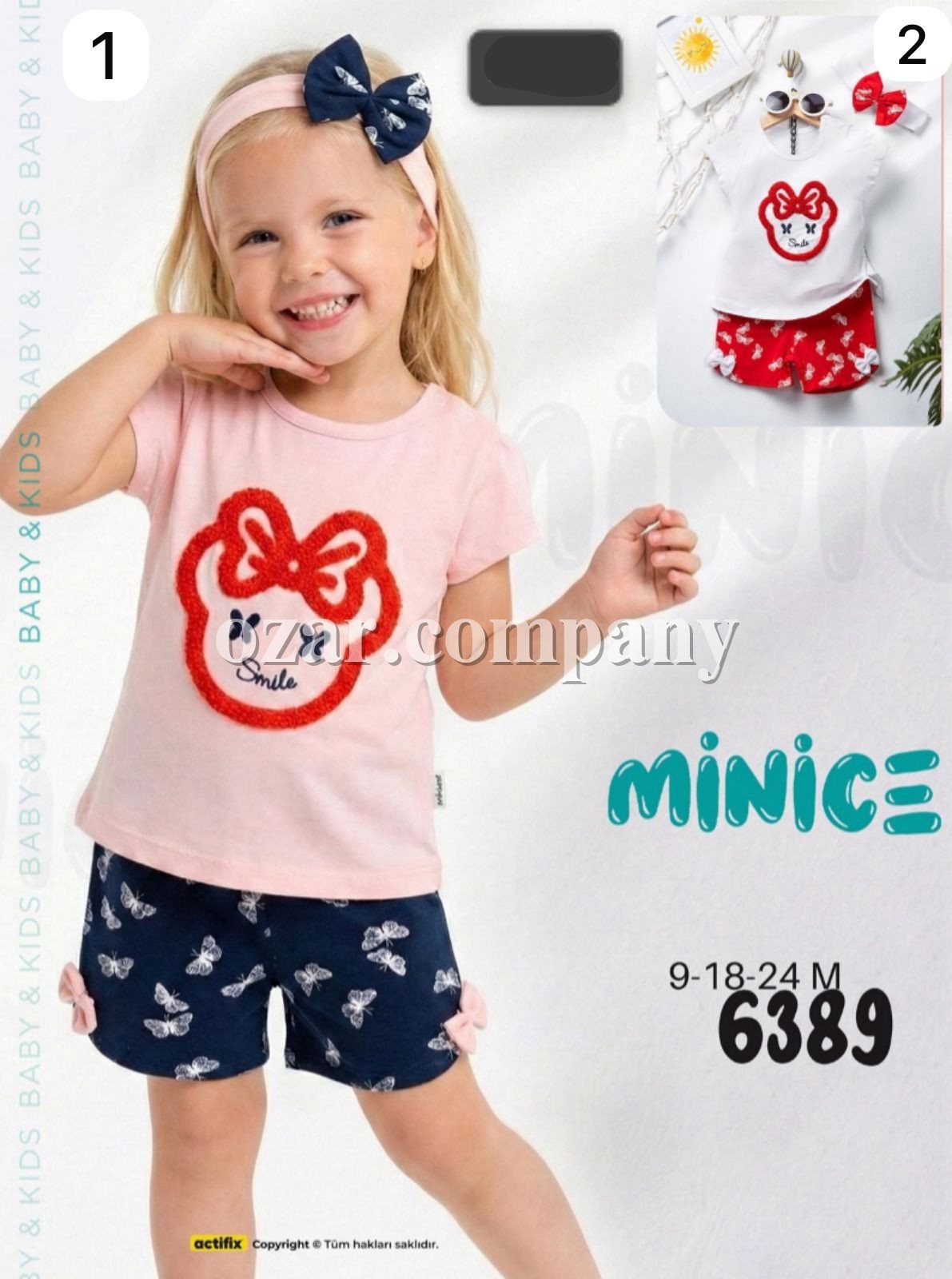 Костюм Для Девочки Minice (9-18-24мес.)