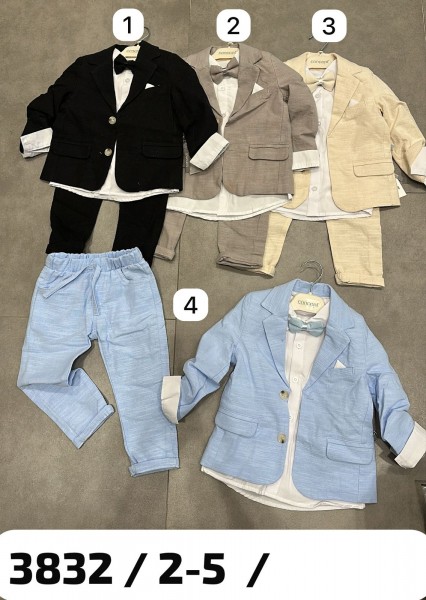 Костюм Тройка Для Мальчика Concept (2-3-4-5лет)