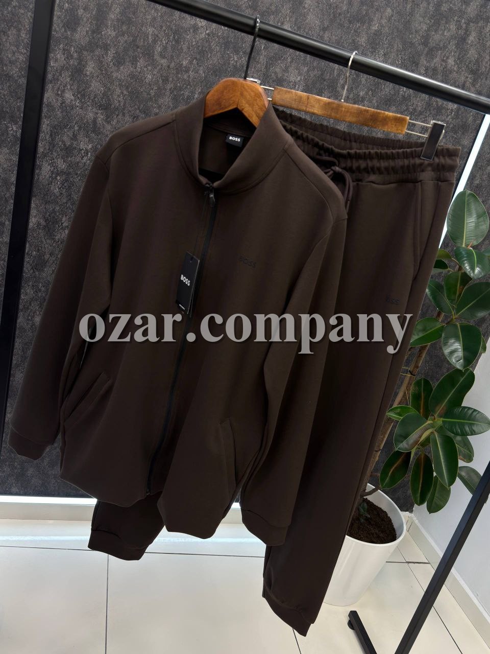 Мужской Спортивный Костюм Boss (Большие размеры)