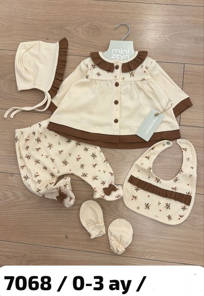Комплект Для Девочки Mini Zeyn (0-3мес.)