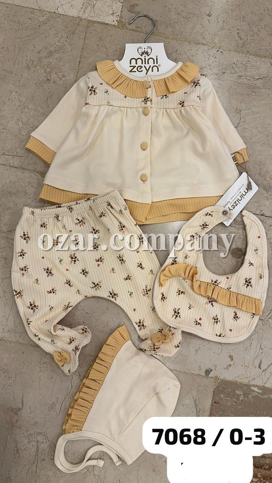 Комплект Для Девочки Mini Zeyn (0-3мес.)