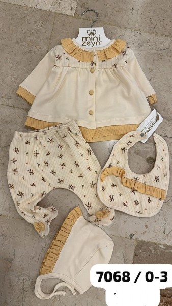 Комплект Для Девочки Mini Zeyn (0-3мес.)