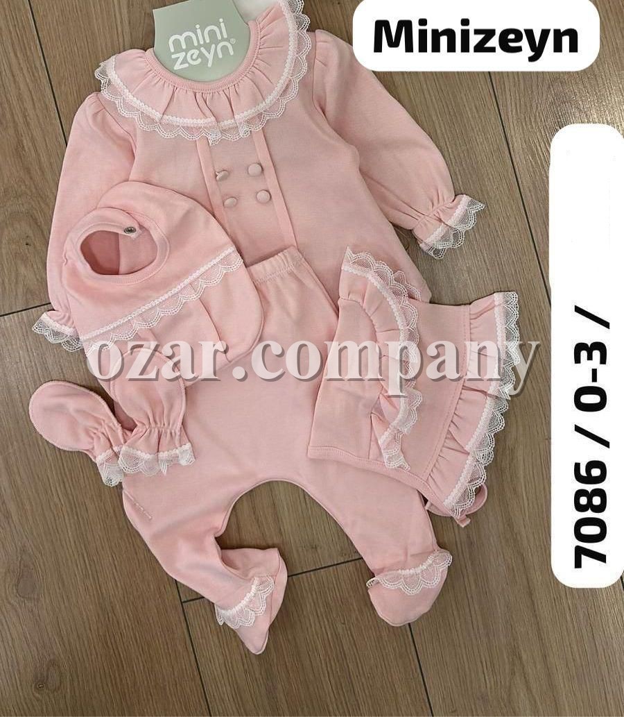 Комплект Для Девочки Mini Zeyn (0-3мес.)