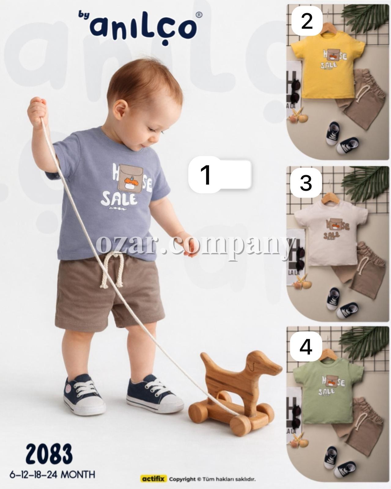 Костюм Для Мальчика Anilco (6-12-18-24мес.)