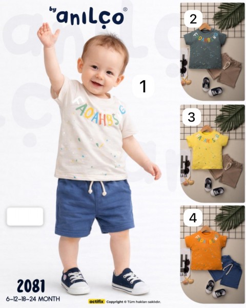 Костюм Для Мальчика Anilco (6-12-18-24мес.)