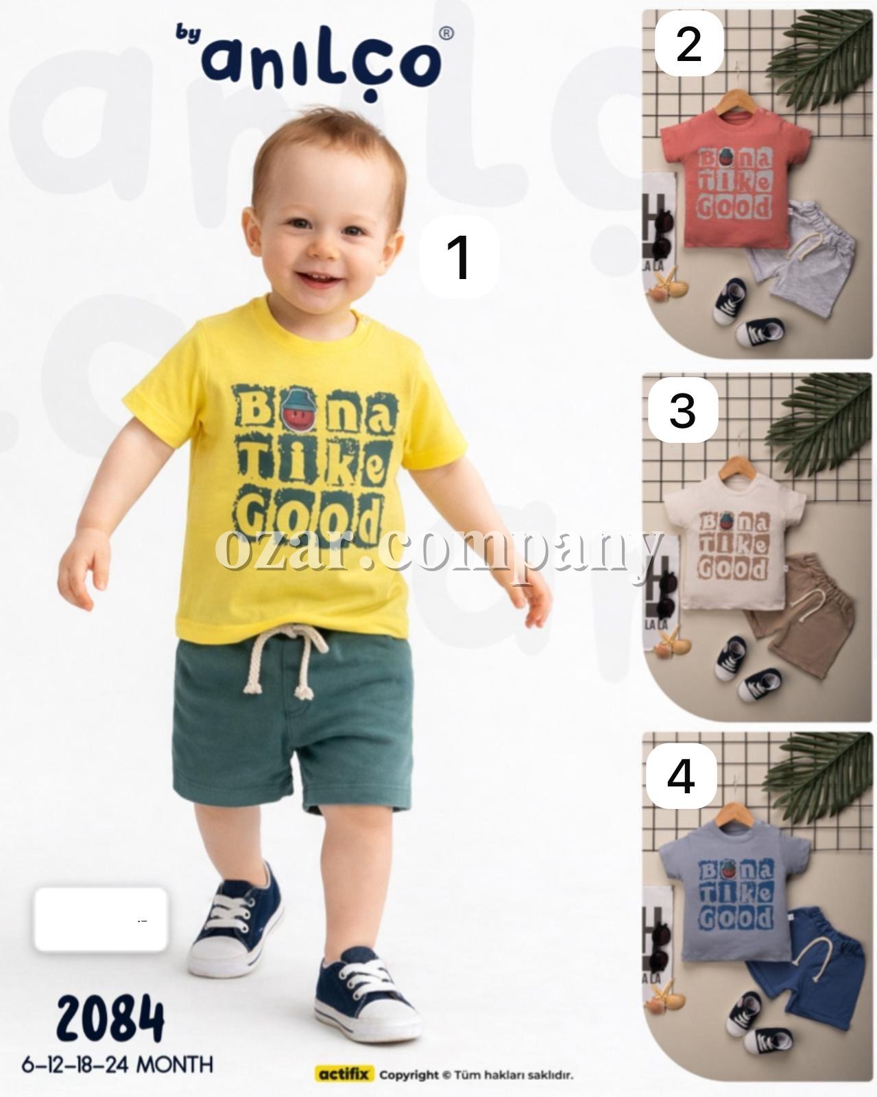 Костюм Для Мальчика Anilco (6-12-18-24мес.)