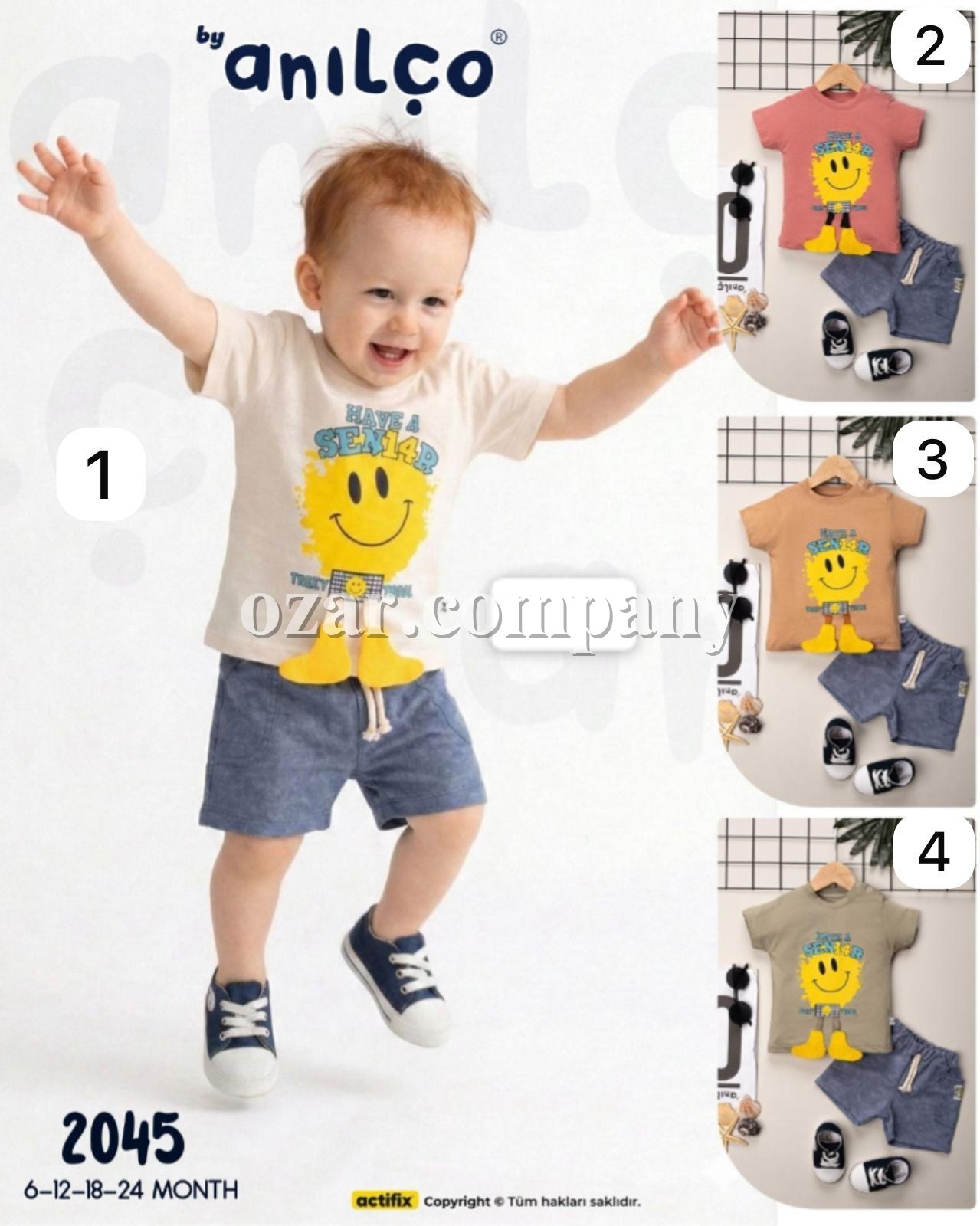 Костюм Для Мальчика Anilco (6-12-18-24мес.)