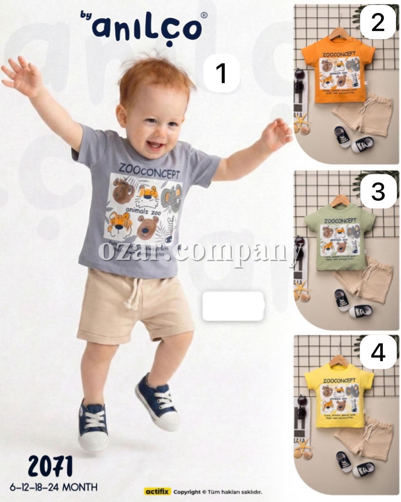 Костюм Для Мальчика Anilco (6-12-18-24мес.)