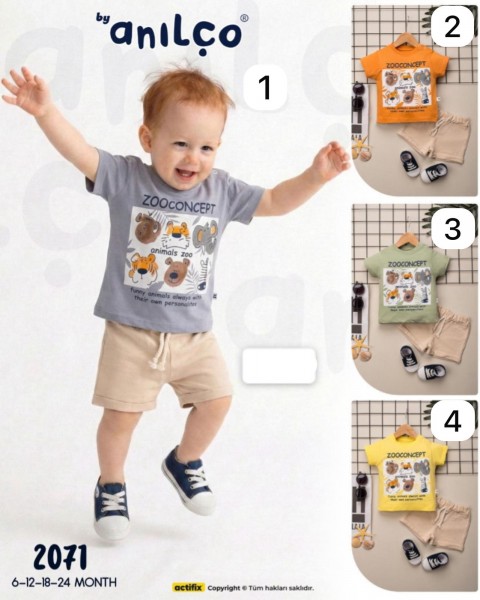Костюм Для Мальчика Anilco (6-12-18-24мес.)