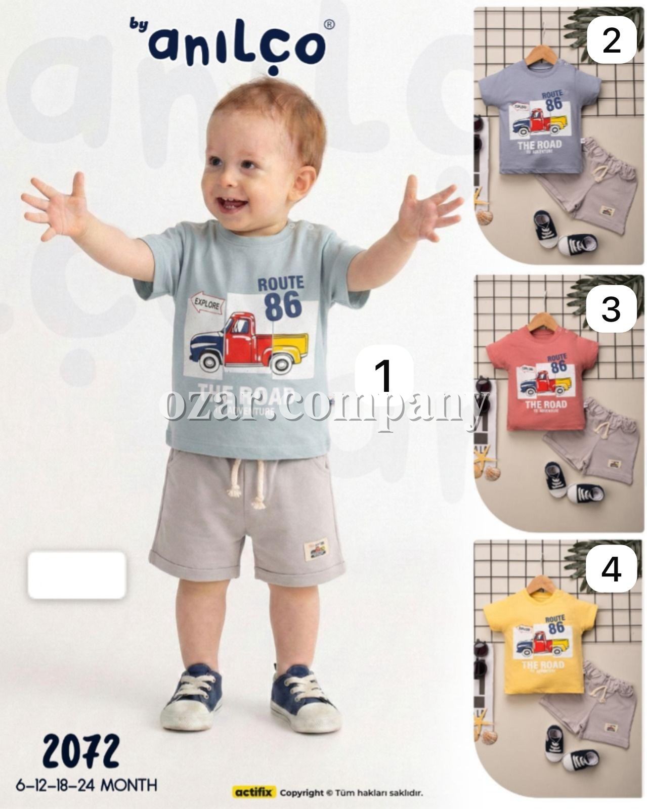 Костюм Для Мальчика Anilco (6-12-18-24мес.)