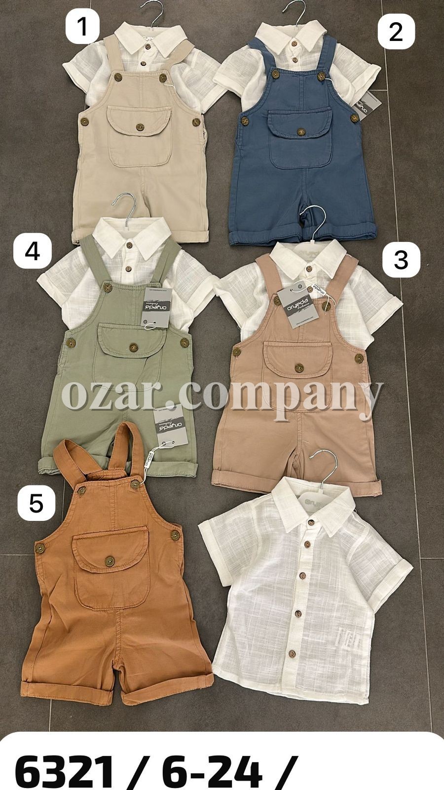 Комплект Для Мальчика Oryeda (6-12-18-24мес.)